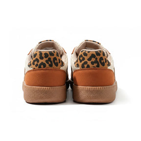 Samba Retro Braun/Beige Leopard-Sneaker