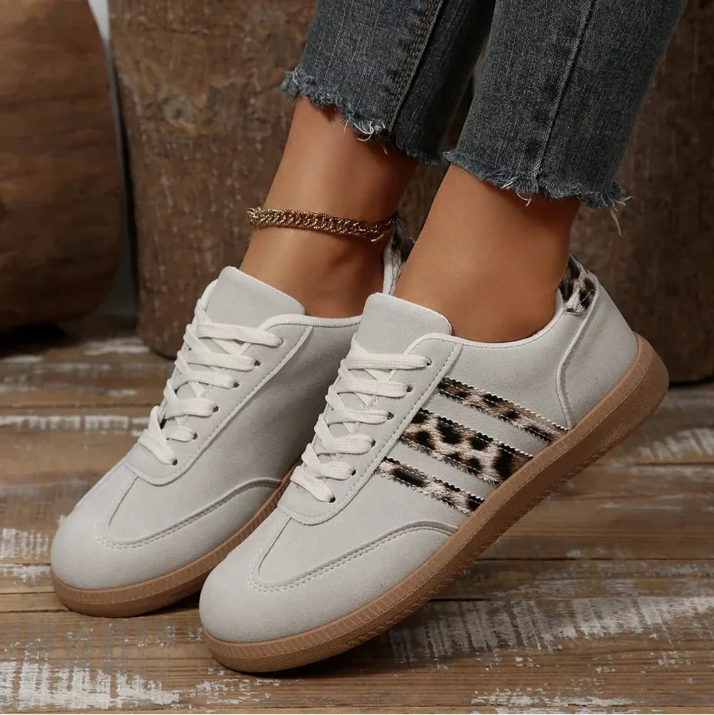 Samba Retro Leopard Grey Sneaker