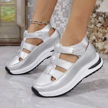 Solenne Casual-Plateau-Sandalen