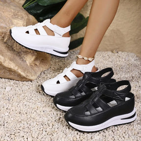 Solenne Casual-Plateau-Sandalen