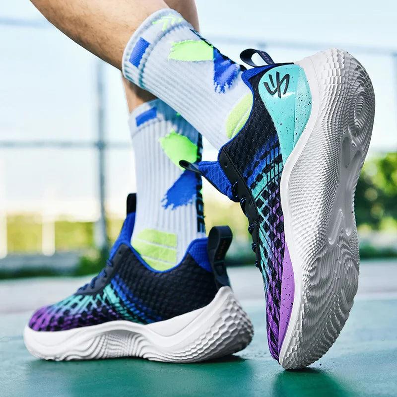Atmungsaktive rutschfeste Basketballschuhe | FlexMove Design