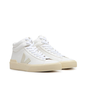 Damen Minotaur Chromefree Leder-Sneaker (Weiß / Beige)