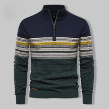Pullover mit Reißverschlusskragen