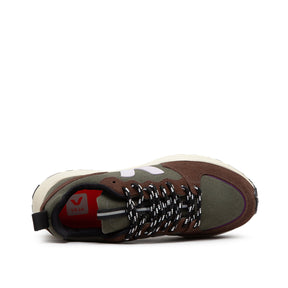 Damen Venturi Wildleder-Sneaker (Grün / Braun)