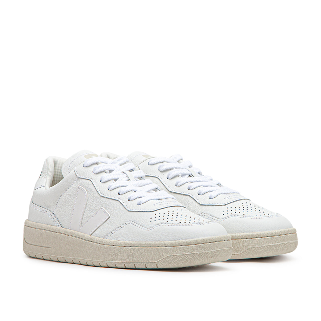 Sneakers V-90 aus Leder für Damen (Weiß)