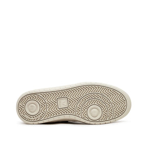 Damen V-90 O.T. Leder-Sneaker (Weiß / Blau / Beige)