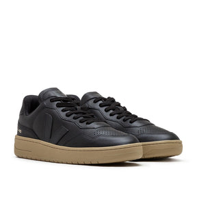 V-90 O.T. Leder-Sneakers (Schwarz)