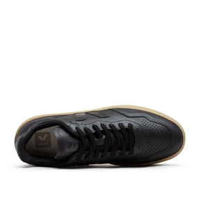 V-90 O.T. Leder-Sneakers (Schwarz)