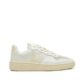 Damen V-10 Prime Ledersneaker (Beige)