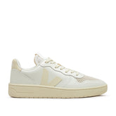 V-10 Prime Ledersneakers (Beige)