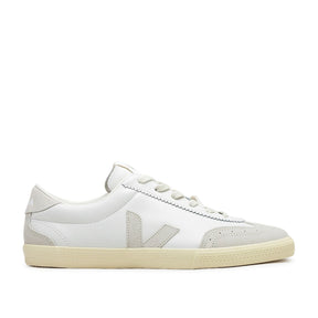 Volley O.T. Leder-Sneakers (Weiß / Beige)