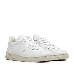 V-10 Leder-Sneaker (Weiß)