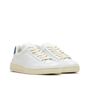Damen V-12 Stitch O.T. Leder-Sneaker (Weiß / Blau)
