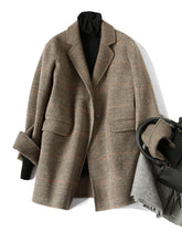 Ségolène | Classic Plaid Winter Coat