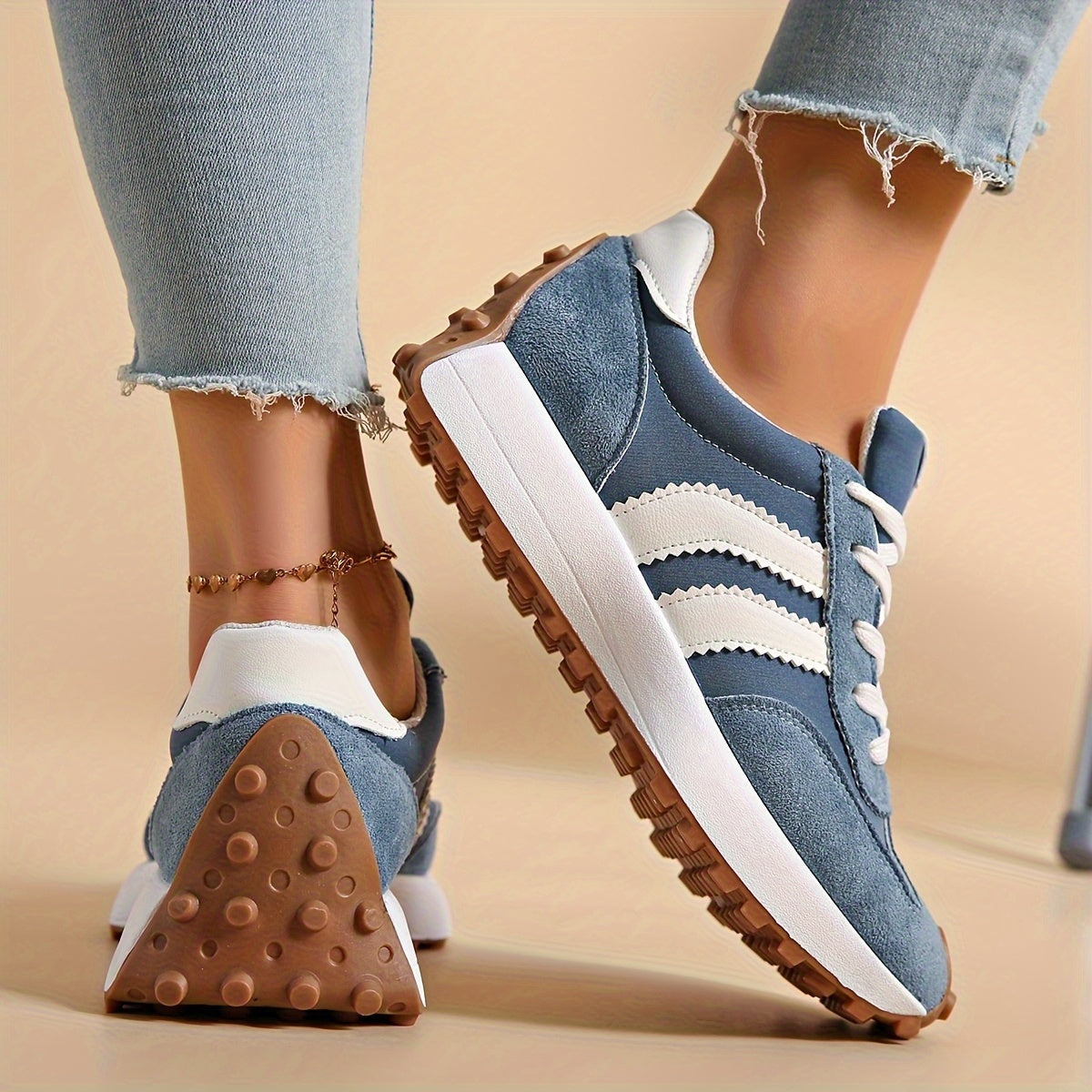 CloudLane Stripe Casual | Blau