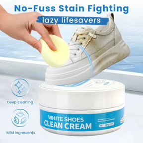 PureStep Schuhreinigercreme für weiße Schuhe