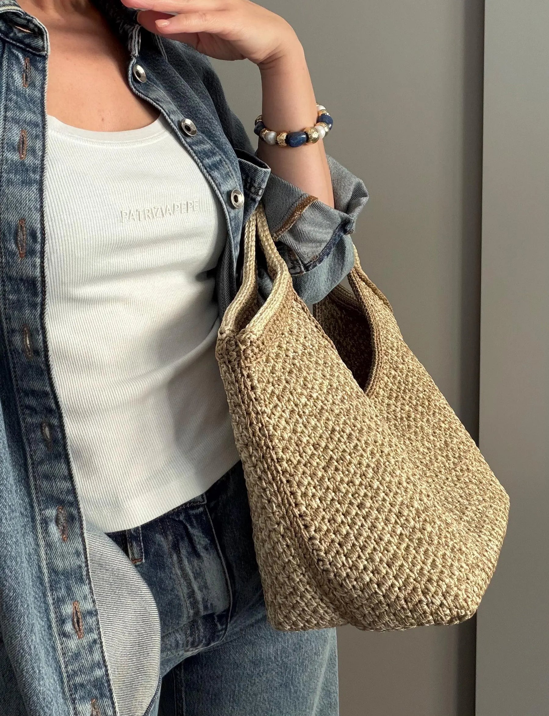 Crochet Bag Pattern With Video Tutorial