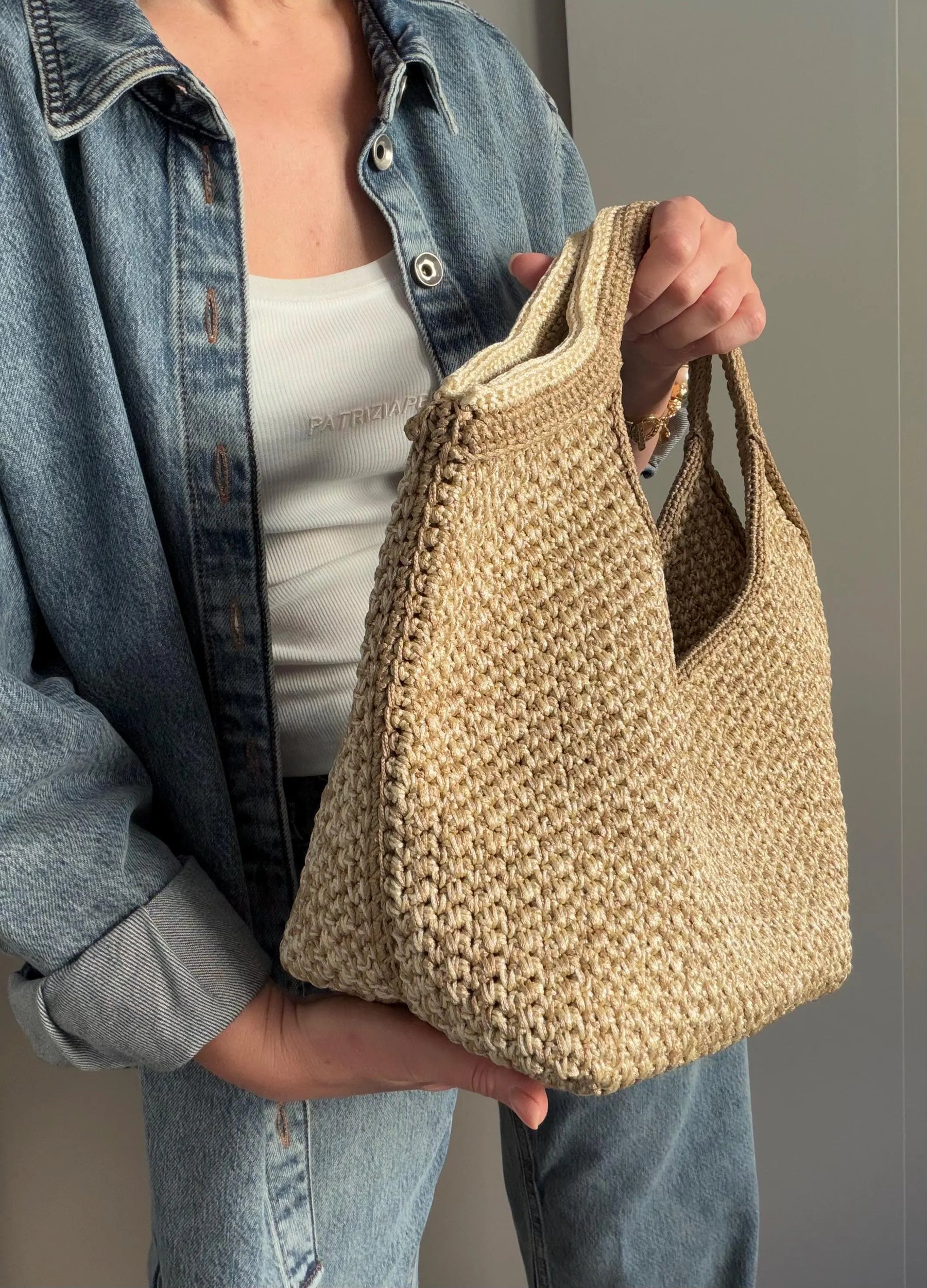 Crochet Bag Pattern With Video Tutorial