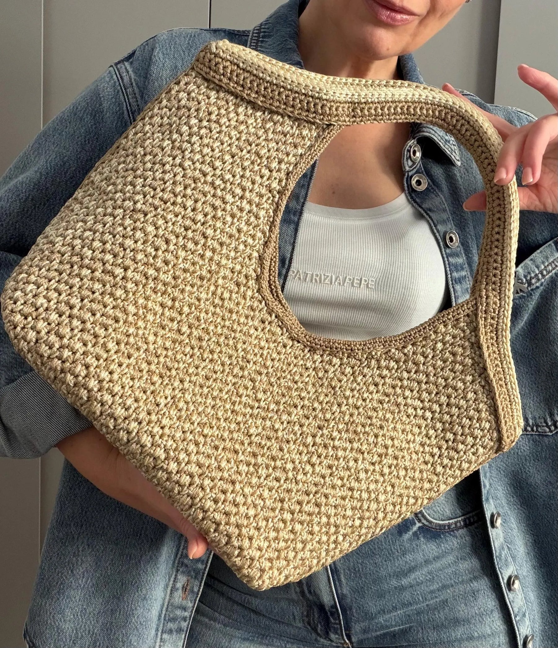 Crochet Bag Pattern With Video Tutorial