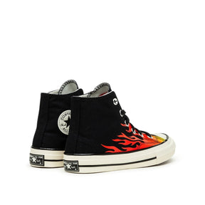 Hohe Kinder-Sneaker (Schwarz)