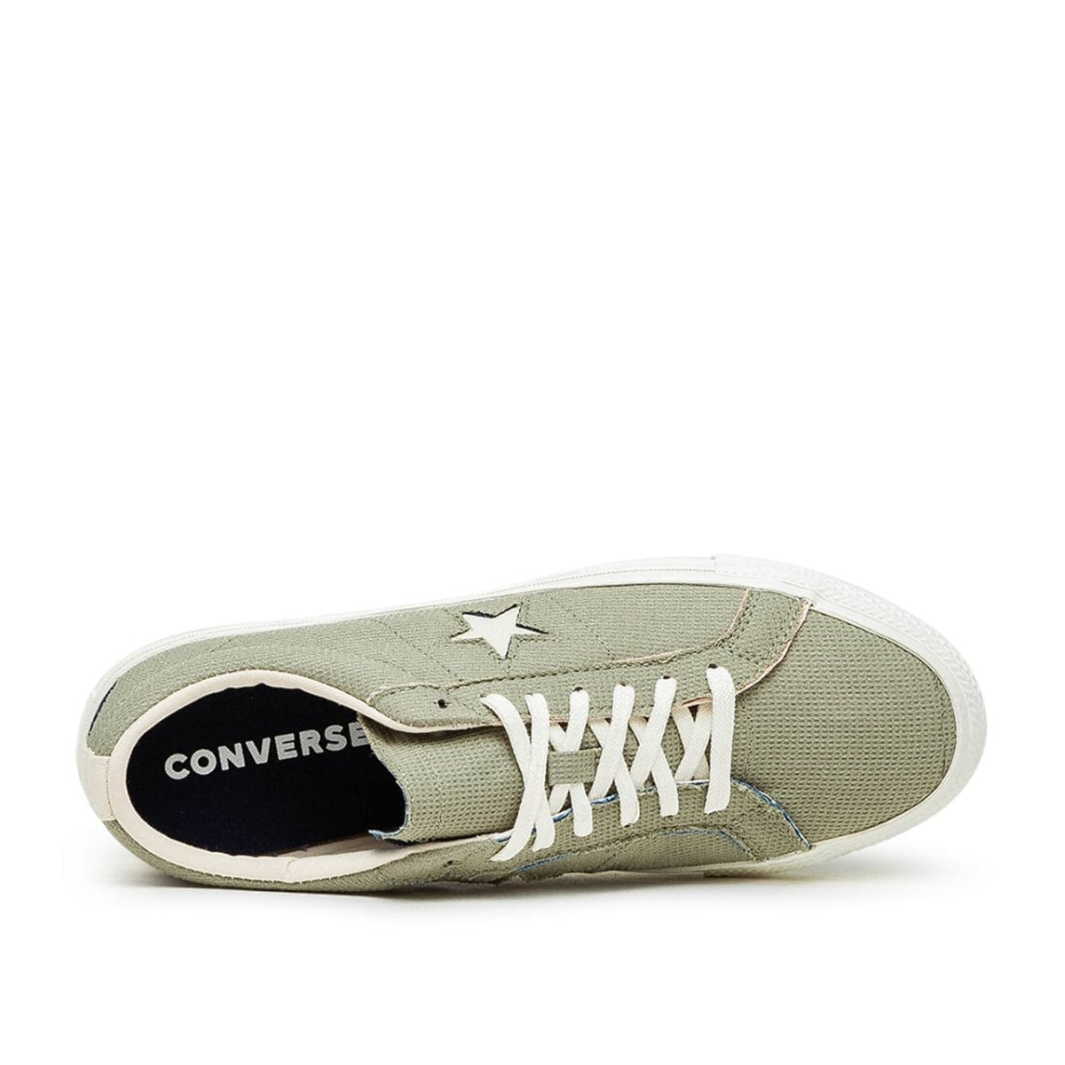 Sneaker mit dreiteiligem Design (Grün)