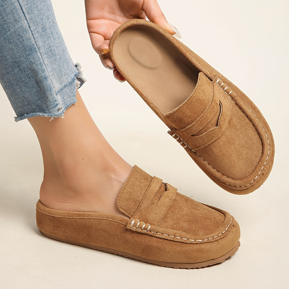 SoftStep Wildleder-Mules