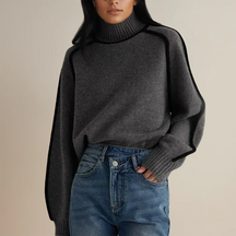 Eleganter Oversize-Pullover