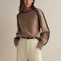 Eleganter Oversize-Pullover
