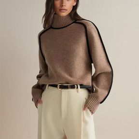 Eleganter Oversize-Pullover