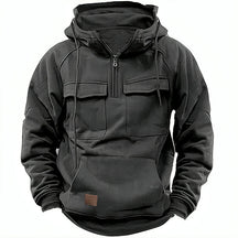Winterpullover mit Kapuze