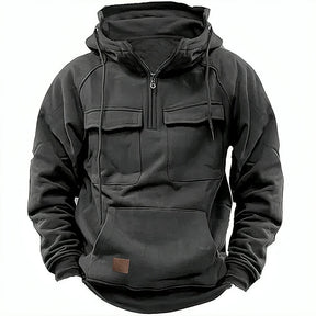 Winterpullover mit Kapuze