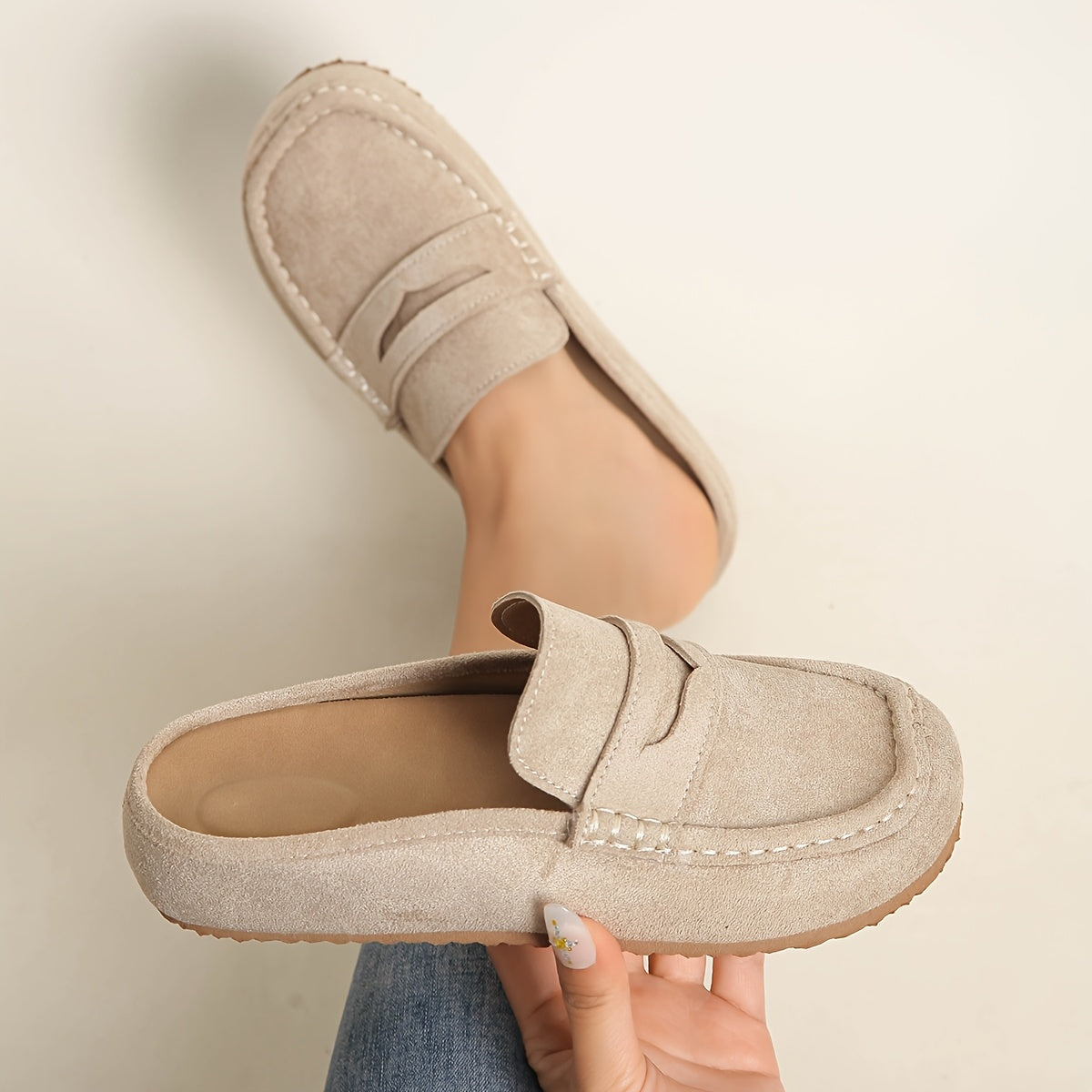SoftStep Wildleder-Mules