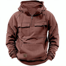 Winterpullover mit Kapuze