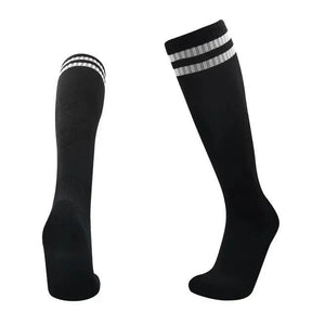 Professionelle kniehohe Fußballsocken