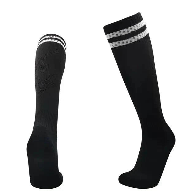 Professionelle kniehohe Fußballsocken