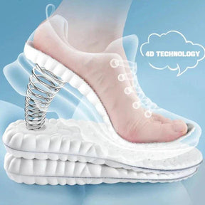 4D Sport-Ortho-Einlegesohlen mit Anti-Impact-Technologie