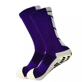 Hochwertige, rutschfeste Sportsocken mit mittelhohem Schnitt