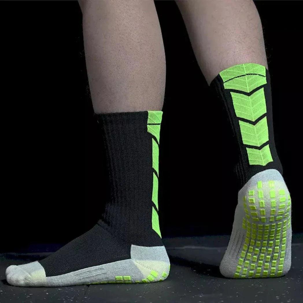 Hochwertige, rutschfeste Sportsocken mit mittelhohem Schnitt