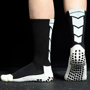 3 Paar professionelle Anti-Rutsch Sportsocken, Mid-Cut