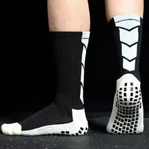 Hochwertige, rutschfeste Sportsocken mit mittelhohem Schnitt