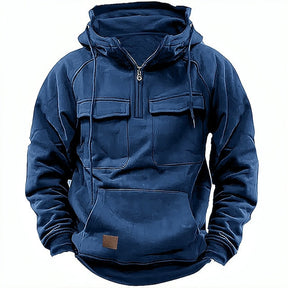Winterpullover mit Kapuze