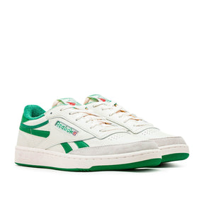 Klassische Retro-Sneaker (Weiß / Grün)