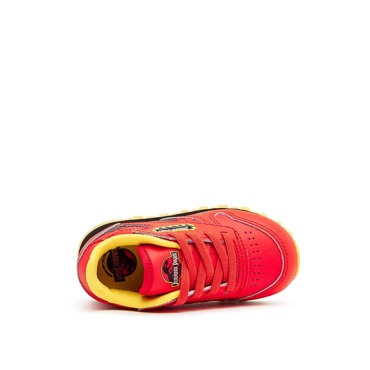 Infants x Jurassic Park CL Leather Sneakers (Rot / Gelb)