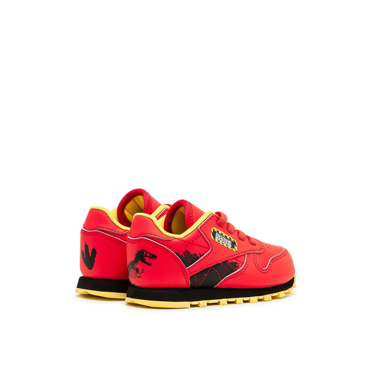 Infants x Jurassic Park CL Leather Sneakers (Rot / Gelb)