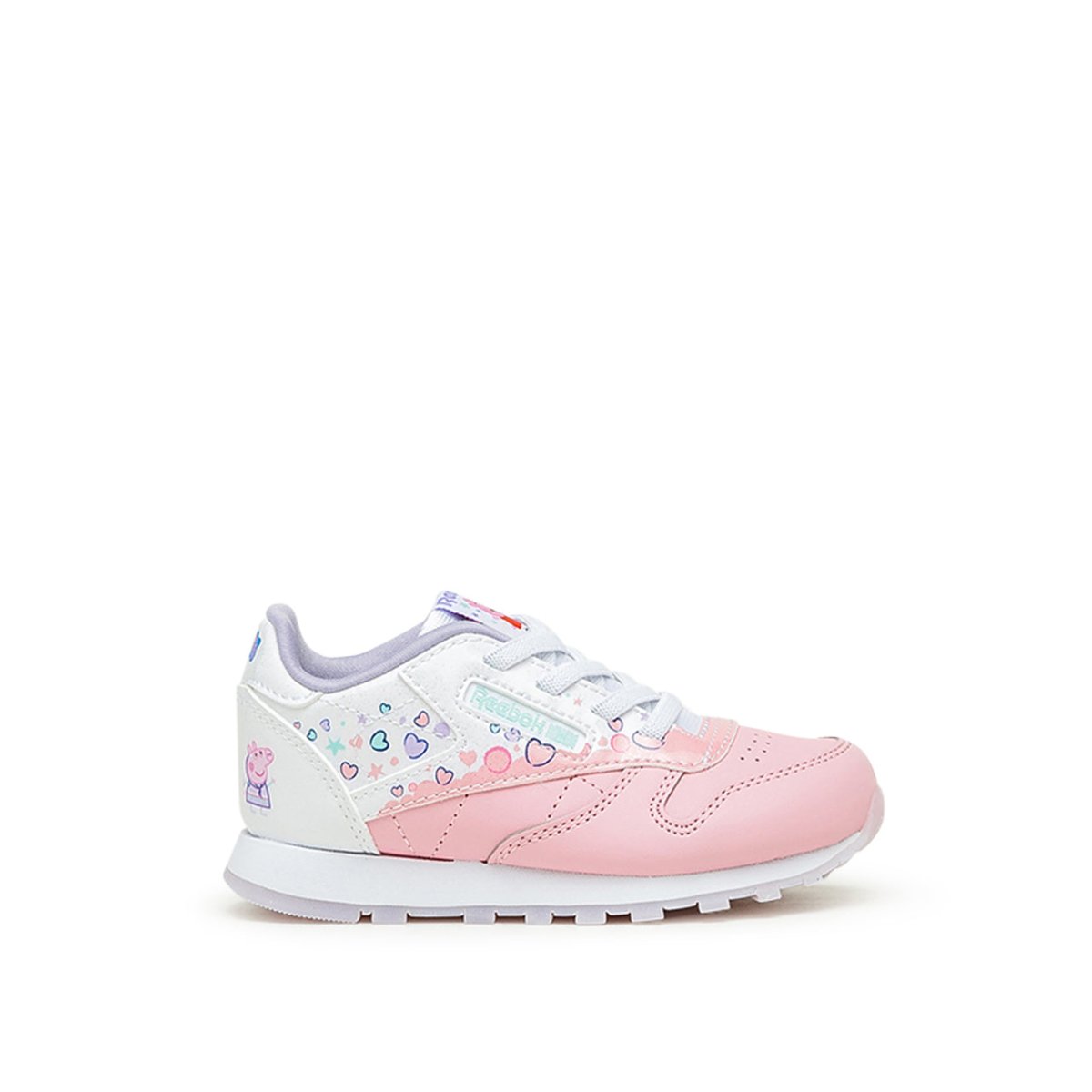 Peppa Wutz klassische Turnschuhe für Kleinkinder (Weiß/Rosa)