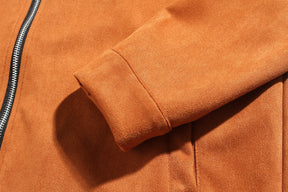 Wendbare doppelt gestrickte Bomberjacke