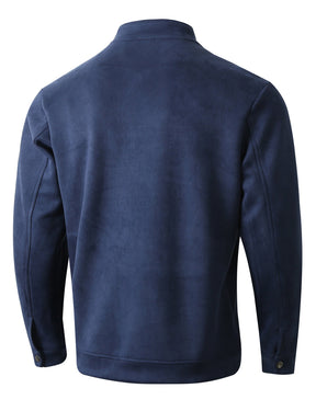 Wendbare doppelt gestrickte Bomberjacke