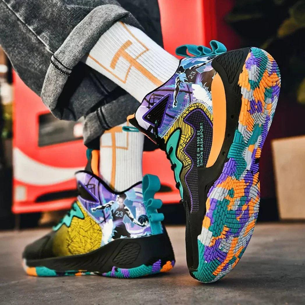 High-Fashion Basketballschuhe mit Geschenksocken