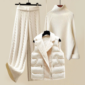 Kuscheliges und bequemes Strickset