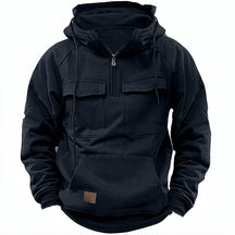 Winterpullover mit Kapuze